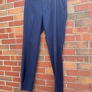 Tommy Hilfiger Men's Deep Blue Dress Pants